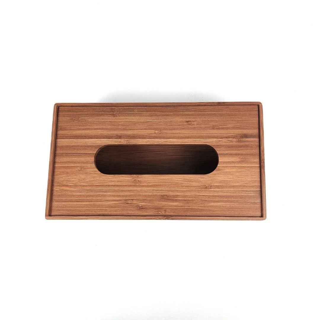 Bamboo Tissue Box, Household items made from bamboo laminated, safe for health and aesthetically pleasing, wholesale. 3