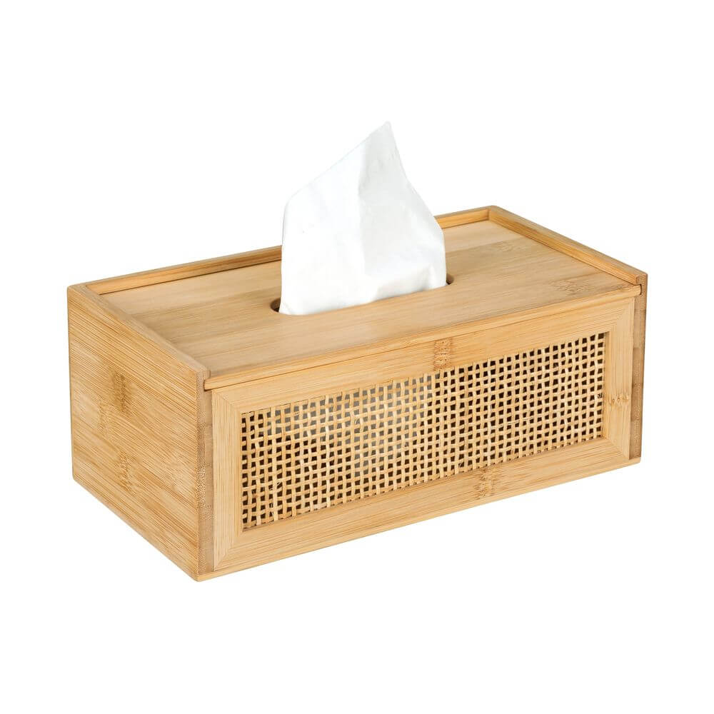 Bamboo Tissue Box, Household items made from bamboo laminated, safe for health and aesthetically pleasing, wholesale. 1