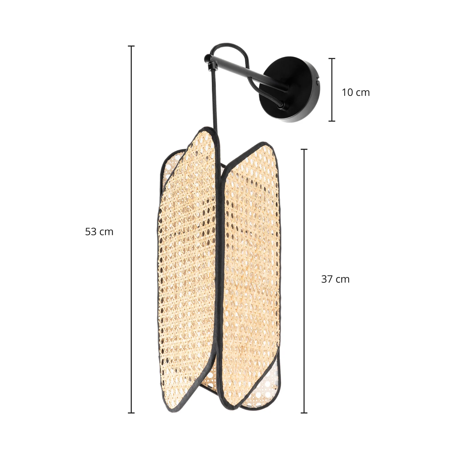 Bamboo Wall Lamps, bamboo handmade, Lamps made from handmade materials, home decoration accessories, wholesale. 2