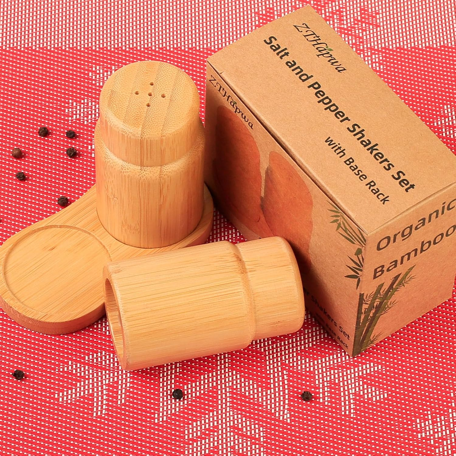 Bamboo Wooden Salt is bamboo made from natural materials, environmentally friendly, heat resistant, durable and beautiful 3