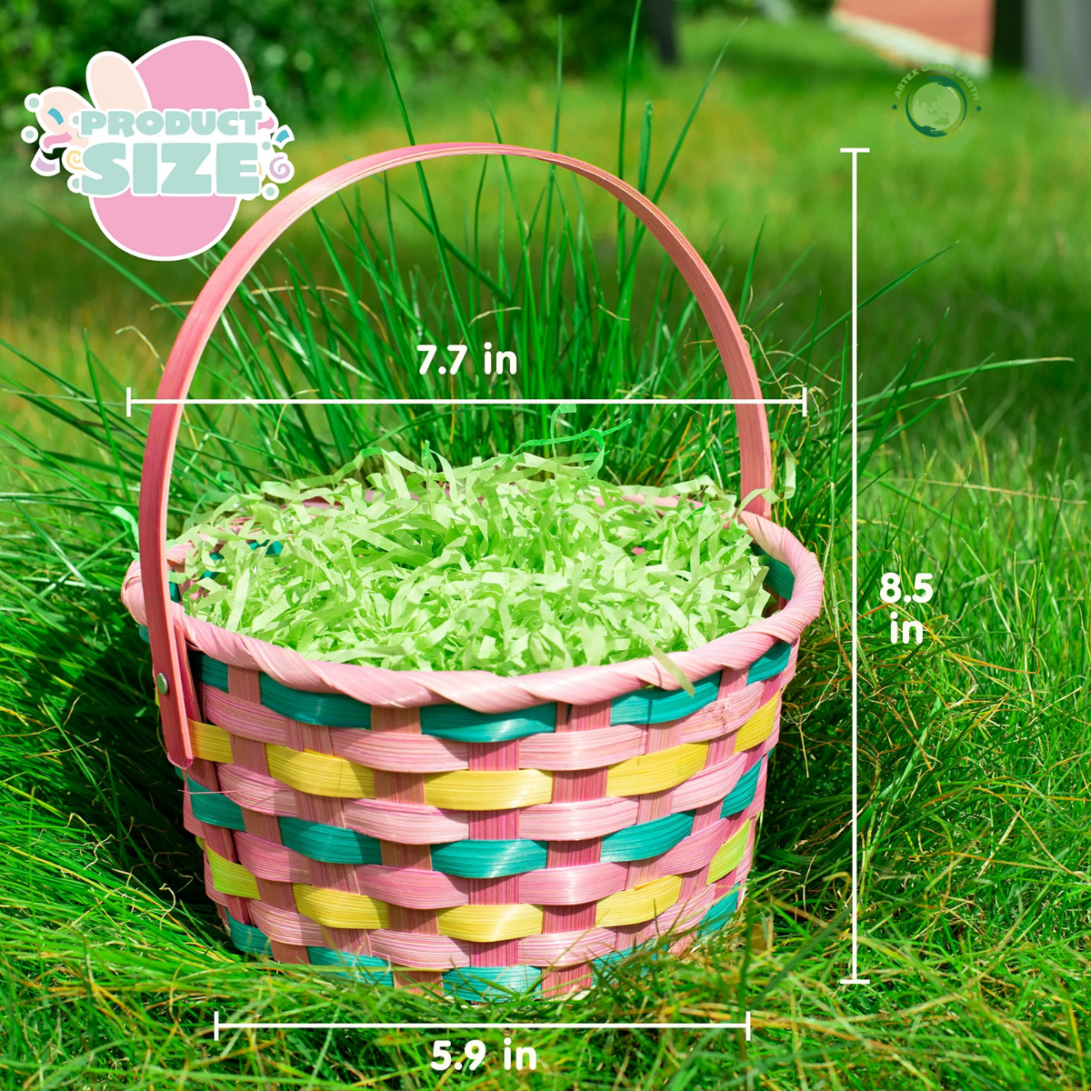 Bamboo woven basket, Home accessories, Natural materials that are safe for health and aesthetically pleasing, wholesale. 3