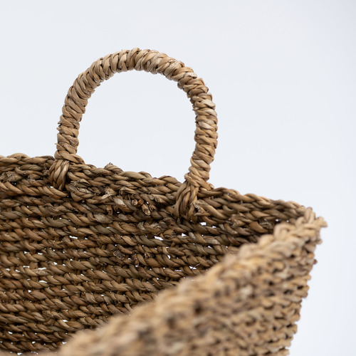 Basket with handle, Multi-purpose storage basket, home organization accessory, highly aesthetic, wholesale available. 5