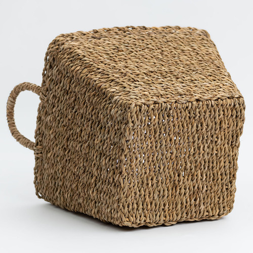 Basket with handle, Multi-purpose storage basket, home organization accessory, highly aesthetic, wholesale available. 3