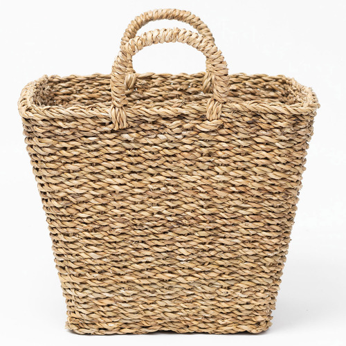 Basket with handle, Multi-purpose storage basket, home organization accessory, highly aesthetic, wholesale available. 1
