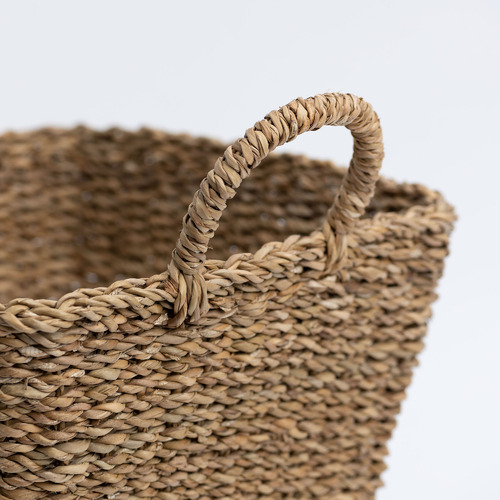 Basket with handle, Multi-purpose storage basket, home organization accessory, highly aesthetic, wholesale available. 4