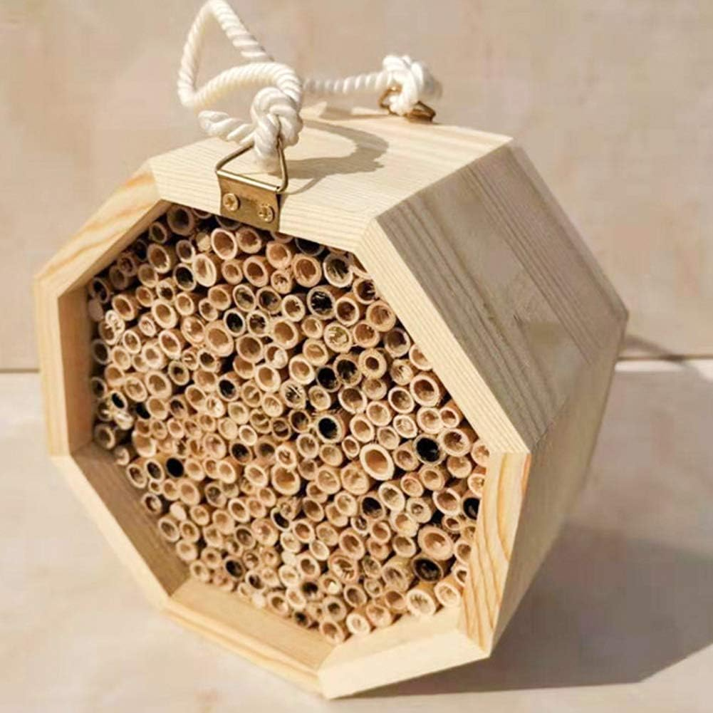 Bee House Handmade Small Insect House, Pet accessories made from natural materials and stylish home decoration, Wholesale. 4
