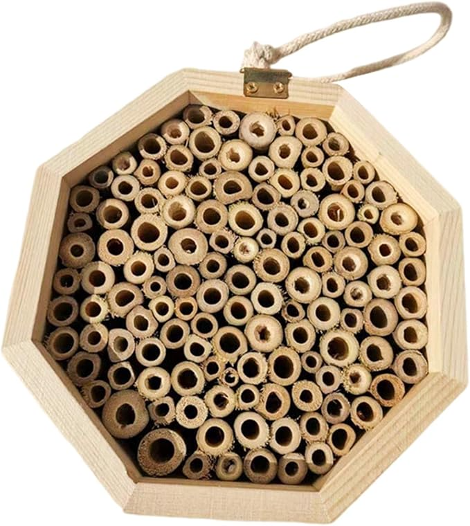 Bee House Handmade Small Insect House, Pet accessories made from natural materials and stylish home decoration, Wholesale. 2