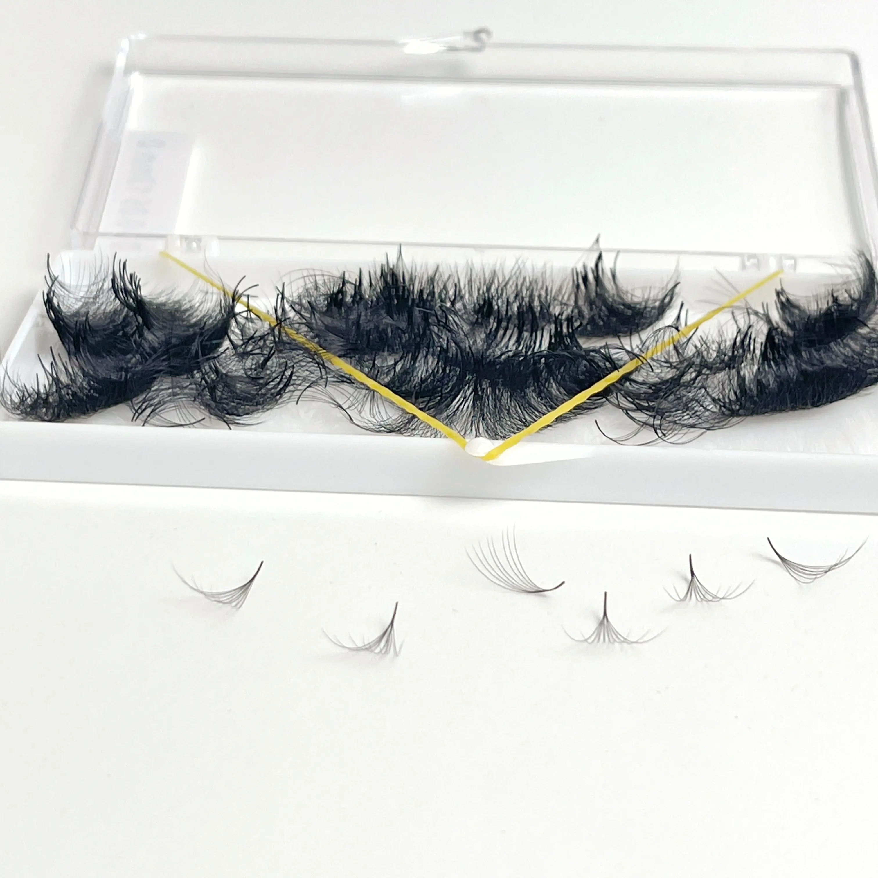 Best Choice 14D Eyelash Extension Branding Customization Eyelash Extension Supplies Ultra Narrow Lashes 2D - 20D from Vietnam 6