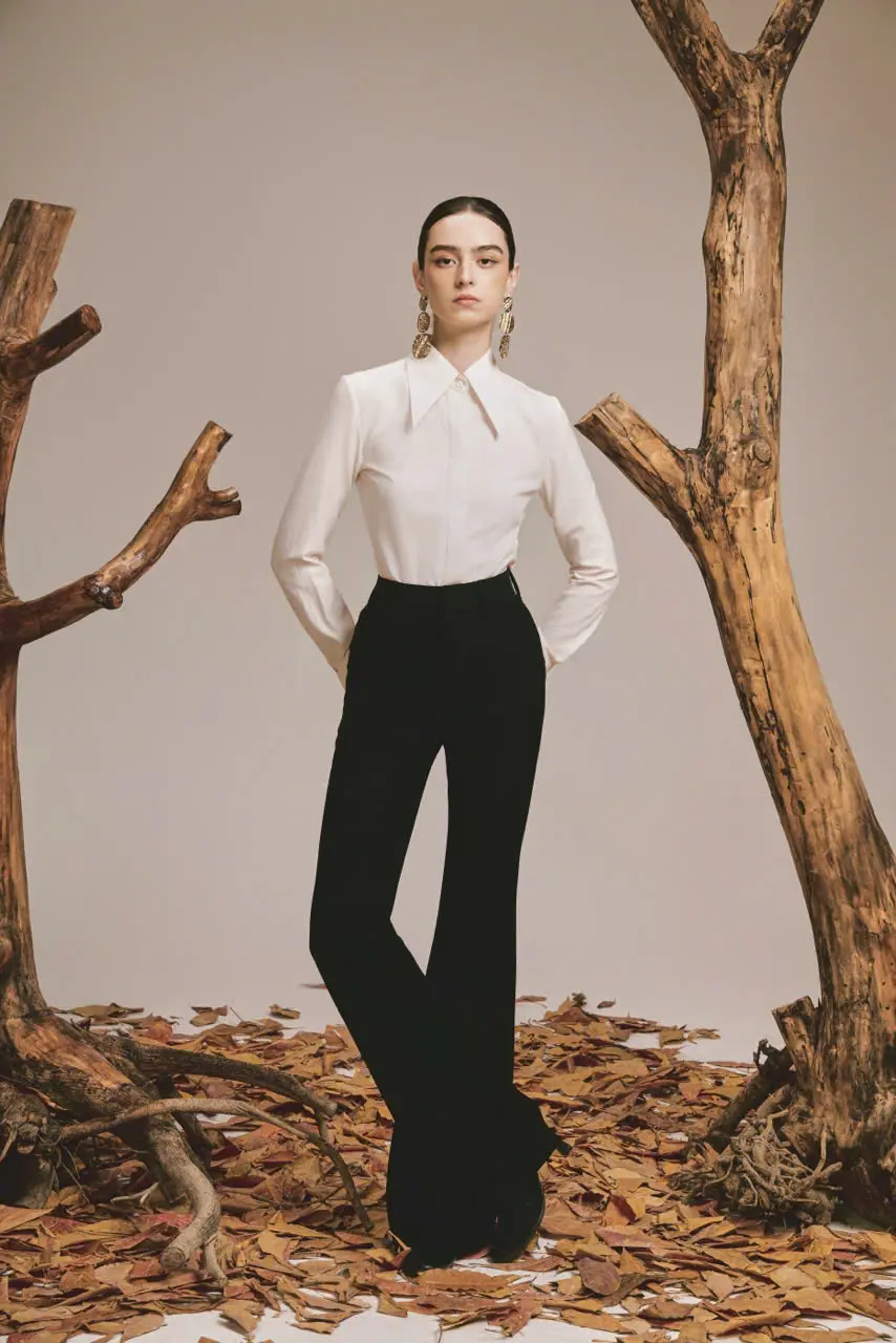 Best Price Charming Fall Collection Opal Blouse Women Shirt Ladies Elegant Style ODM Services Made In VietNam 4