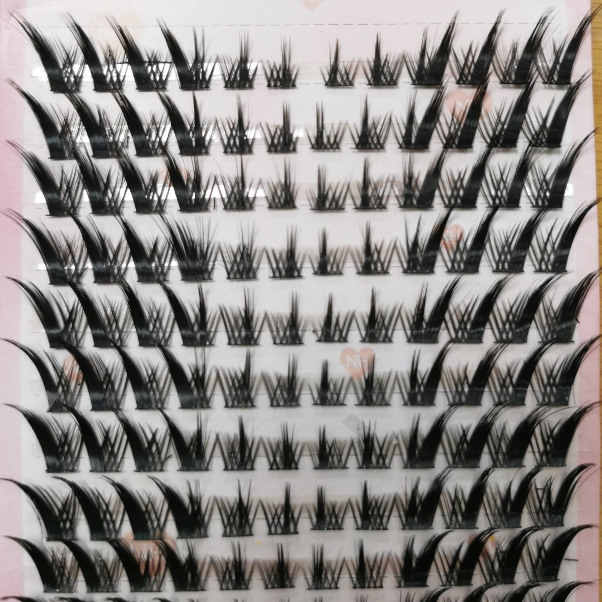 Eyelash extension High Quality PBT Fiber DIY Individual Lash Cluster Extension Brand Custom Wholesale In Vietnam Factory 3