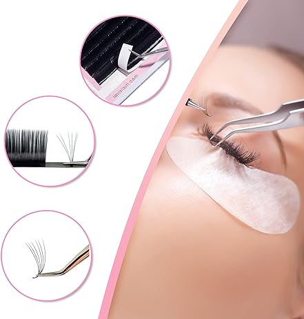 Lash Vendor 8D Promade Fans 0.05 C curl 14mm Good Price Pre-Made Black Private Labels Eyelash Fan Cheap Manufacturer Lashify 7
