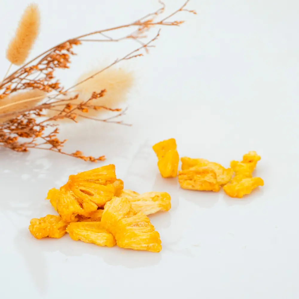 Organic Dried Pineapple Natural No Preservatives OEM Sweet Made From Fresh Pineapple 5
