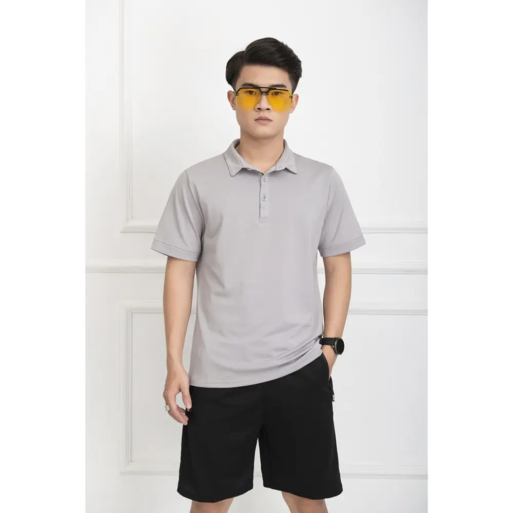Wholesale Clothing Men Fast Delivery T-Shirt Cotton Purchase Each One In Opp Bag Made In Vietnam Manufacturer 8