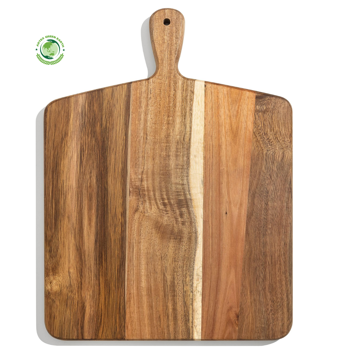 Chopping Board with Handle is made from natural materials, environmentally friendly, heat resistant, durable and beautiful. 1