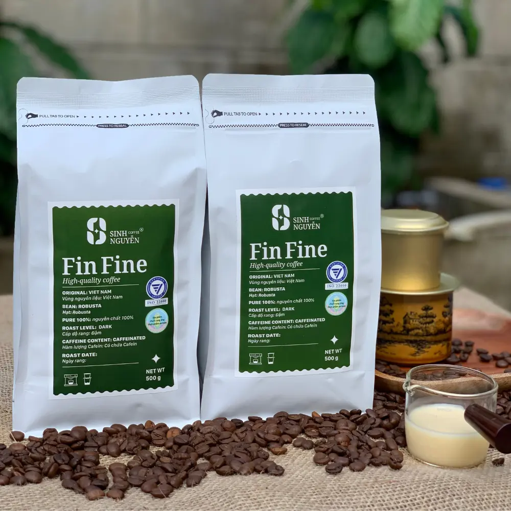 Coffee Beans Ground For Wholesale Good Price Fast Delivery Filter Coffee Caffeinated OEM ODM Services Vietnam Manufacturer 5