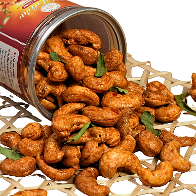 Crunchy Cashew Nuts With Chili and Lime Leaf Flavour Gourmet Whole Spicy Cashew Nuts Organic OEM ODM Service Made In Vietnam 1