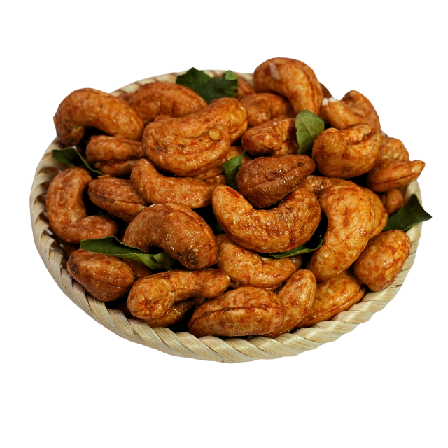 Crunchy Cashew Nuts With Chili and Lime Leaf Flavour Gourmet Whole Spicy Cashew Nuts Organic OEM ODM Service Made In Vietnam 6