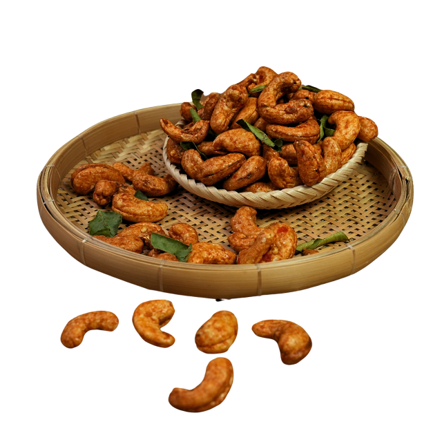 Crunchy Cashew Nuts With Chili and Lime Leaf Flavour Gourmet Whole Spicy Cashew Nuts Organic OEM ODM Service Made In Vietnam 5