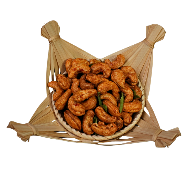 Crunchy Cashew Nuts With Chili and Lime Leaf Flavour Gourmet Whole Spicy Cashew Nuts Organic OEM ODM Service Made In Vietnam 2