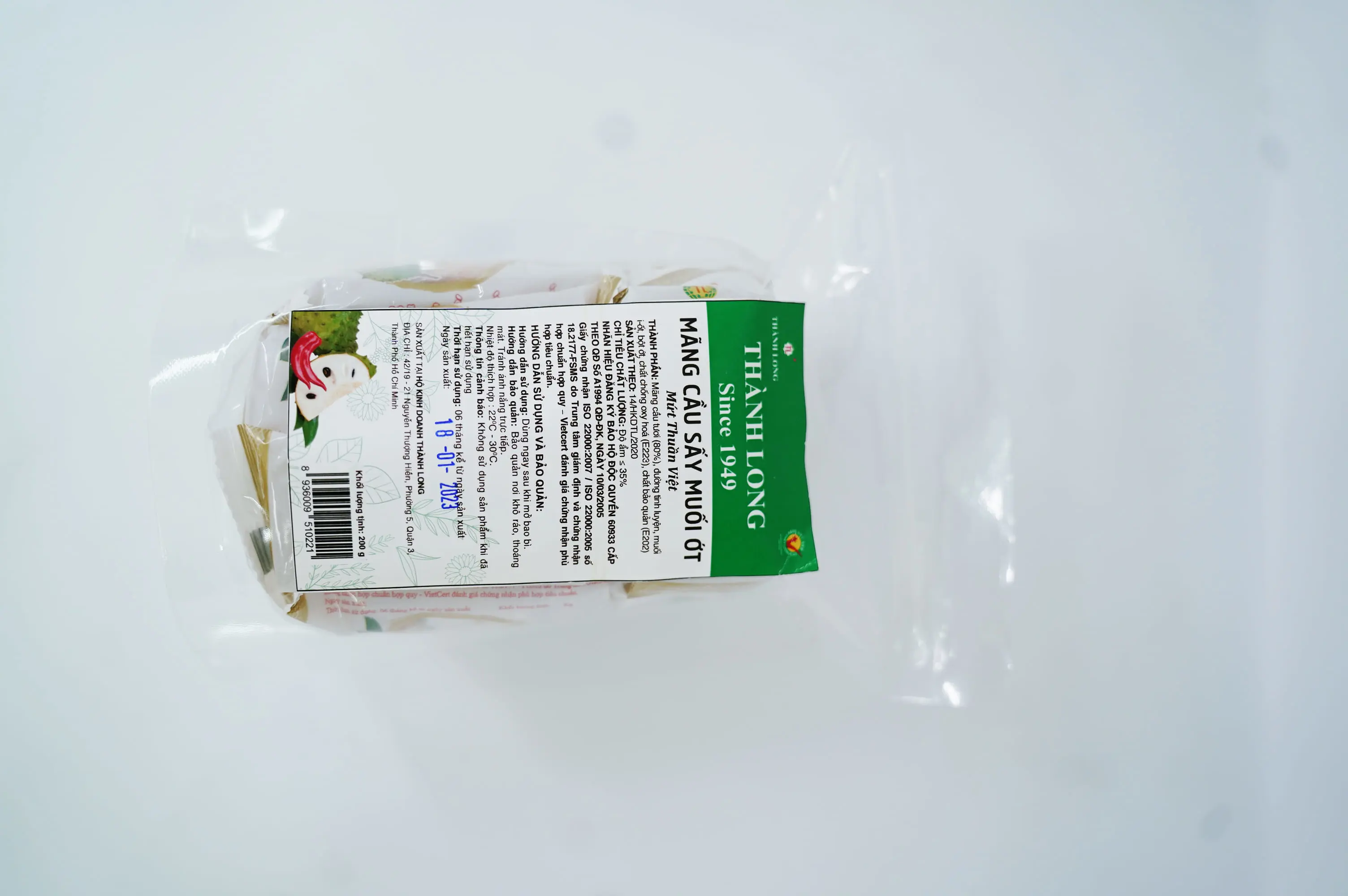 HACCP Dried Soursop With Salt And Chili Per OPP Bag Fruit 100% Natural Soft Dried Organic Fruits From Vietnam Manufacturer  8