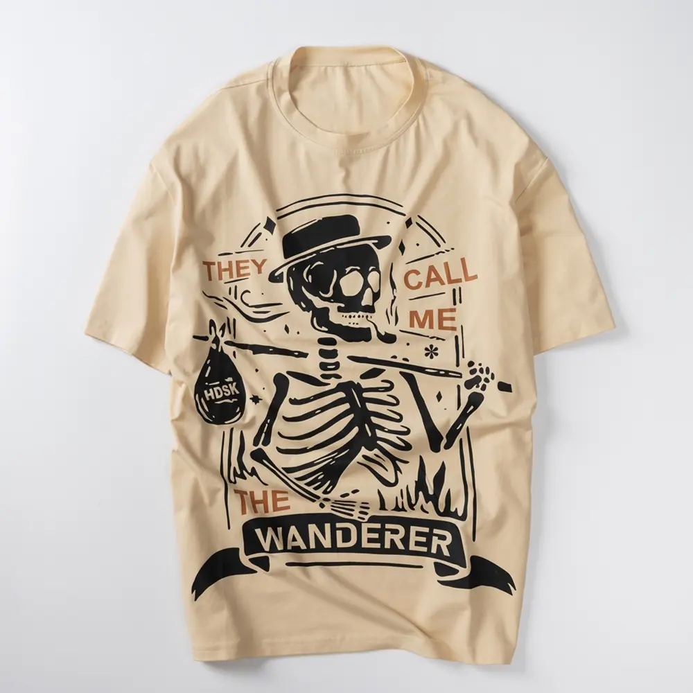 Wholesale Men printed t-shirts 100% Cotton Custom Manufacturing and Printing Screen printed t-shirts made in Vietnam 1