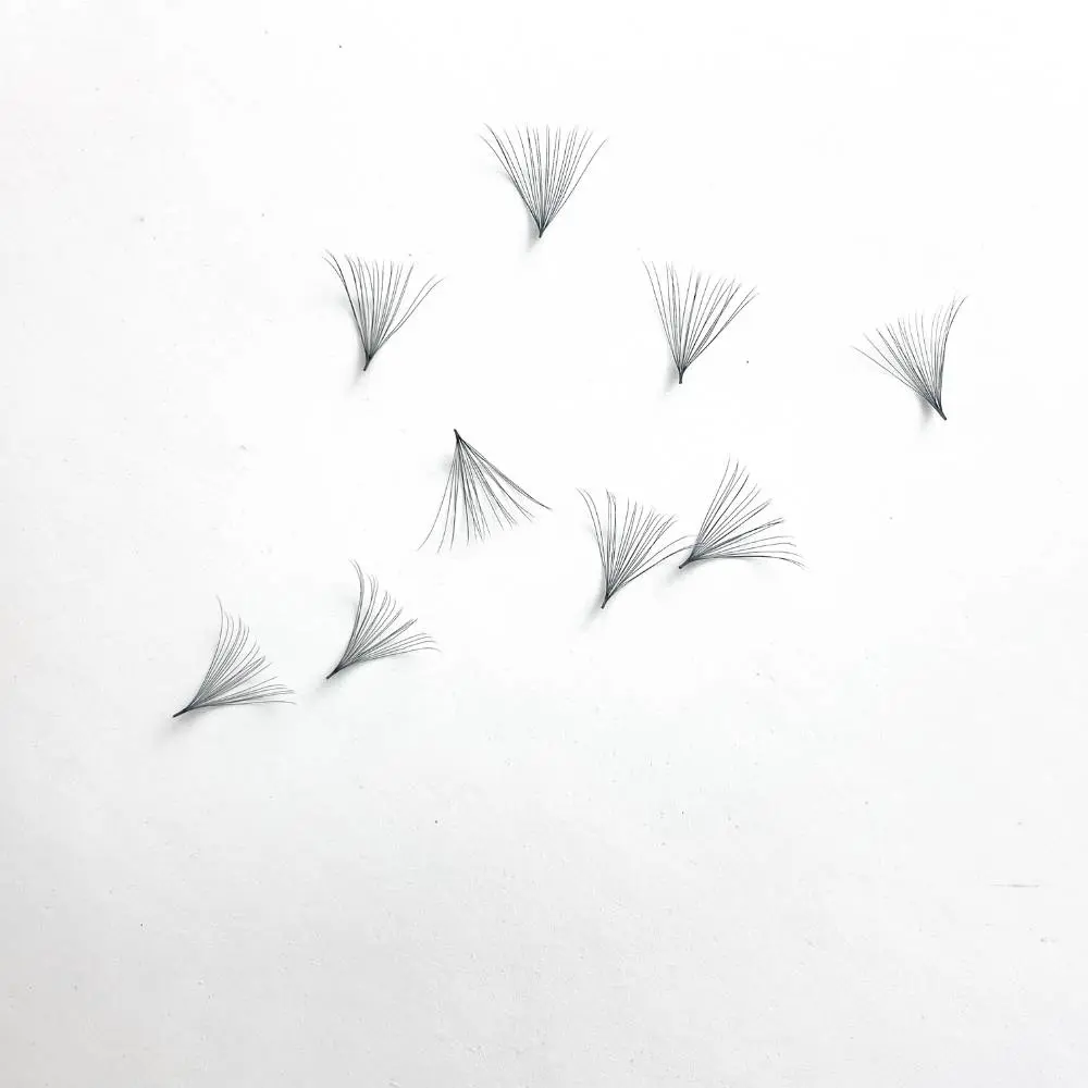 Cashmere Lash Extensions Cashmere Promade Fans 6mm-20mm Mix Tray Synthetic Hair OEM/ODM Thin Base Vietnam Supplier 5