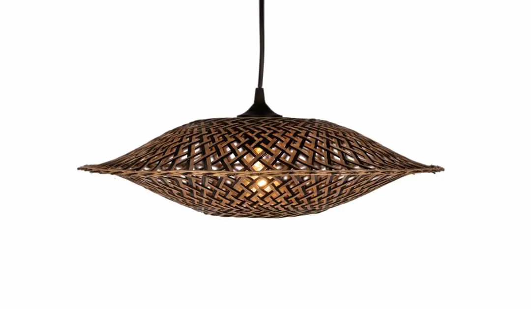 Bamboo Lampshade 02 B  2