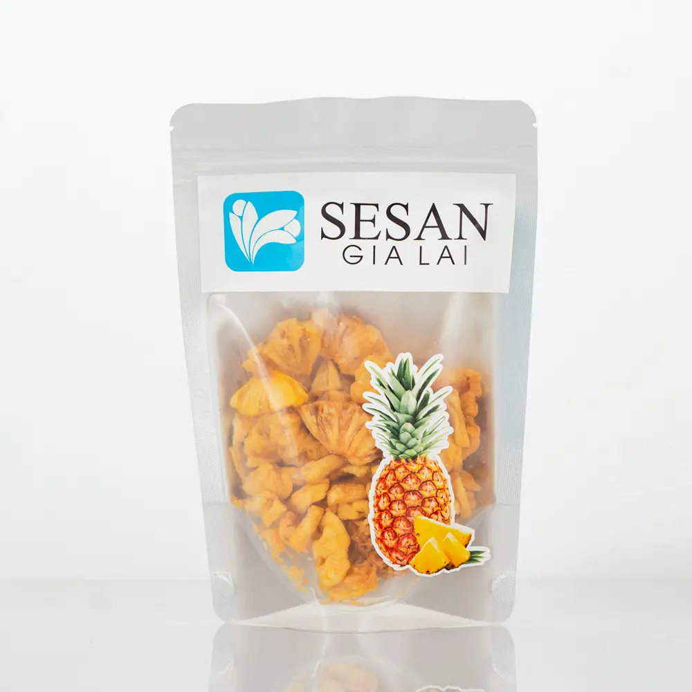 Organic Dried Pineapple Natural No Preservatives OEM Sweet Made From Fresh Pineapple 1