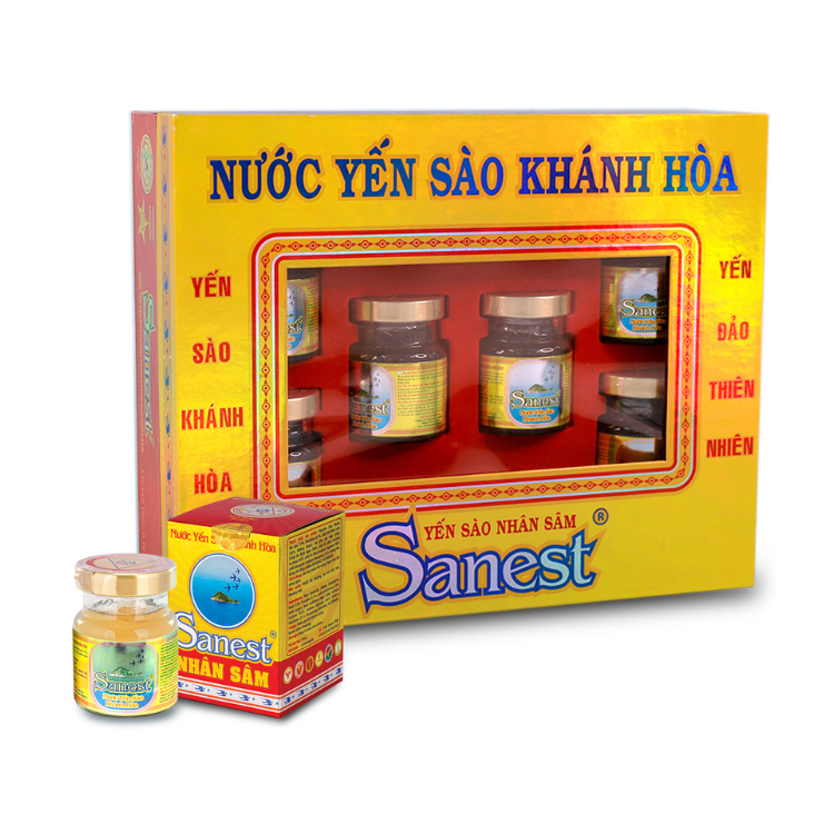 Bird's nest drink with fucoidan ginseng High Quality good taste using for drinking ISO packing in jar made in Vietnam Manufacturer 3