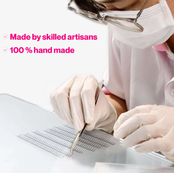 Lash Vendor 8D Promade Fans 0.05 C curl 14mm Good Price Pre-Made Black Private Labels Eyelash Fan Cheap Manufacturer Lashify 5