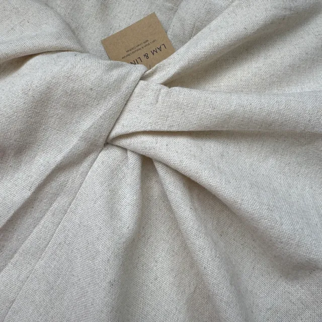 Good Price Dress For Women New Styles 100% Linen Pleated Maxi Linen Dress V-Neck Dress For Ladies From Vietnam Manufacturer OEM ODM 7
