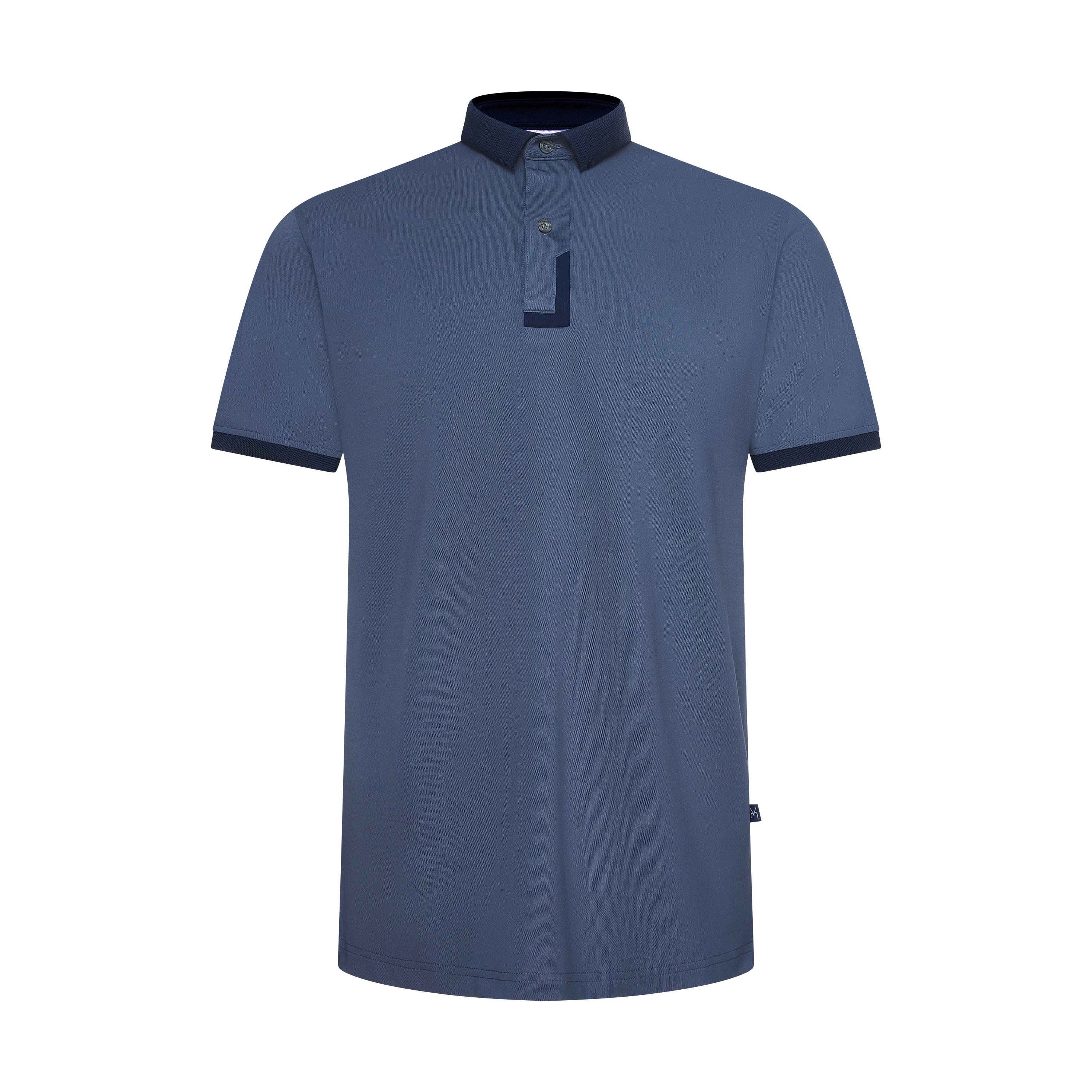 Polyester Spandex Regular-Fit Polo Shirt with Contrast Placket Collar & Sleeves Men Polo Shirts New Arrival Shirts For Men 2