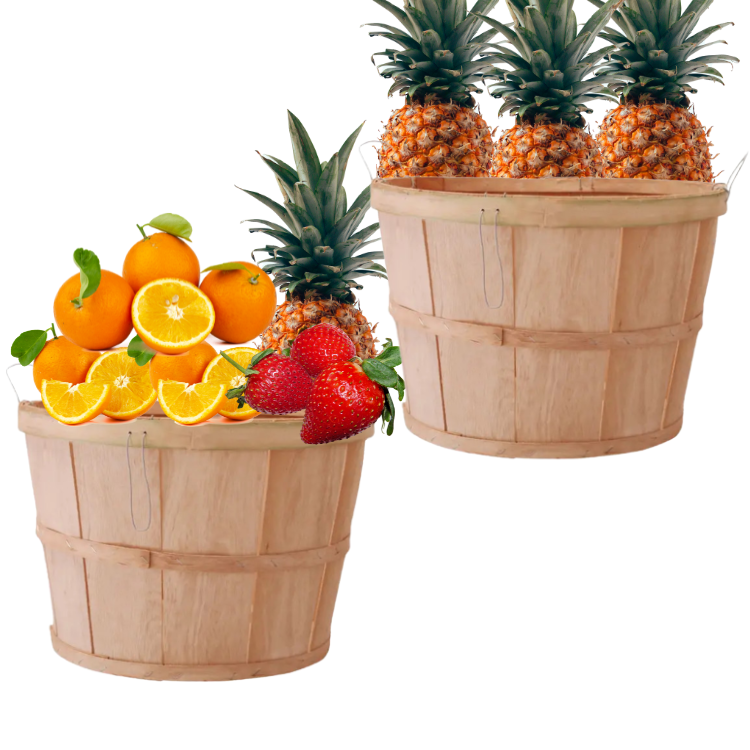 Bulk Price Wooden Fruit Basket Laundry Basket Storage Baskets Organizer Durable Eco-Friendly Material From Viet Nam Manufacturer 6