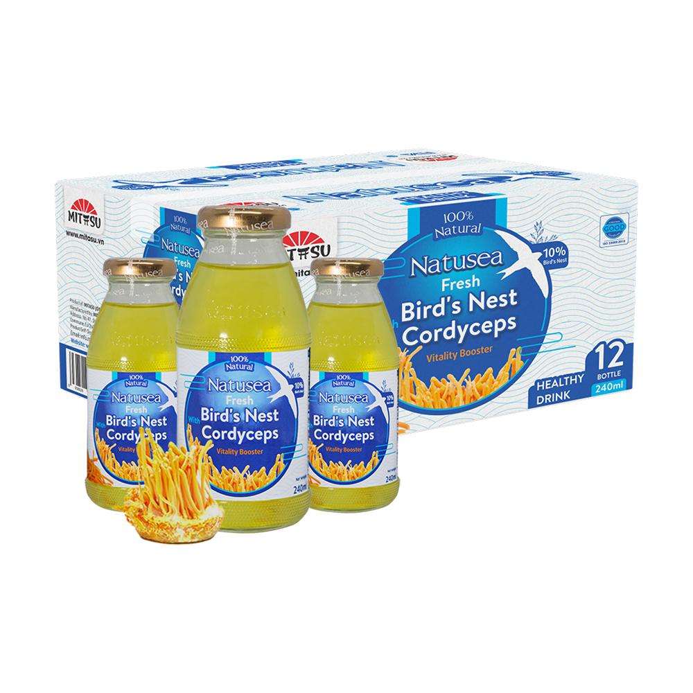 Fresh Bird'S Nest 10% High Quality Collagen Supplement Puree Mitasu Jsc Carton Box Vietnam Manufacturer 8