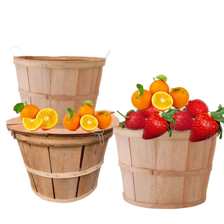 Bulk Price Wooden Fruit Basket Laundry Basket Storage Baskets Organizer Durable Eco-Friendly Material From Viet Nam Manufacturer 7