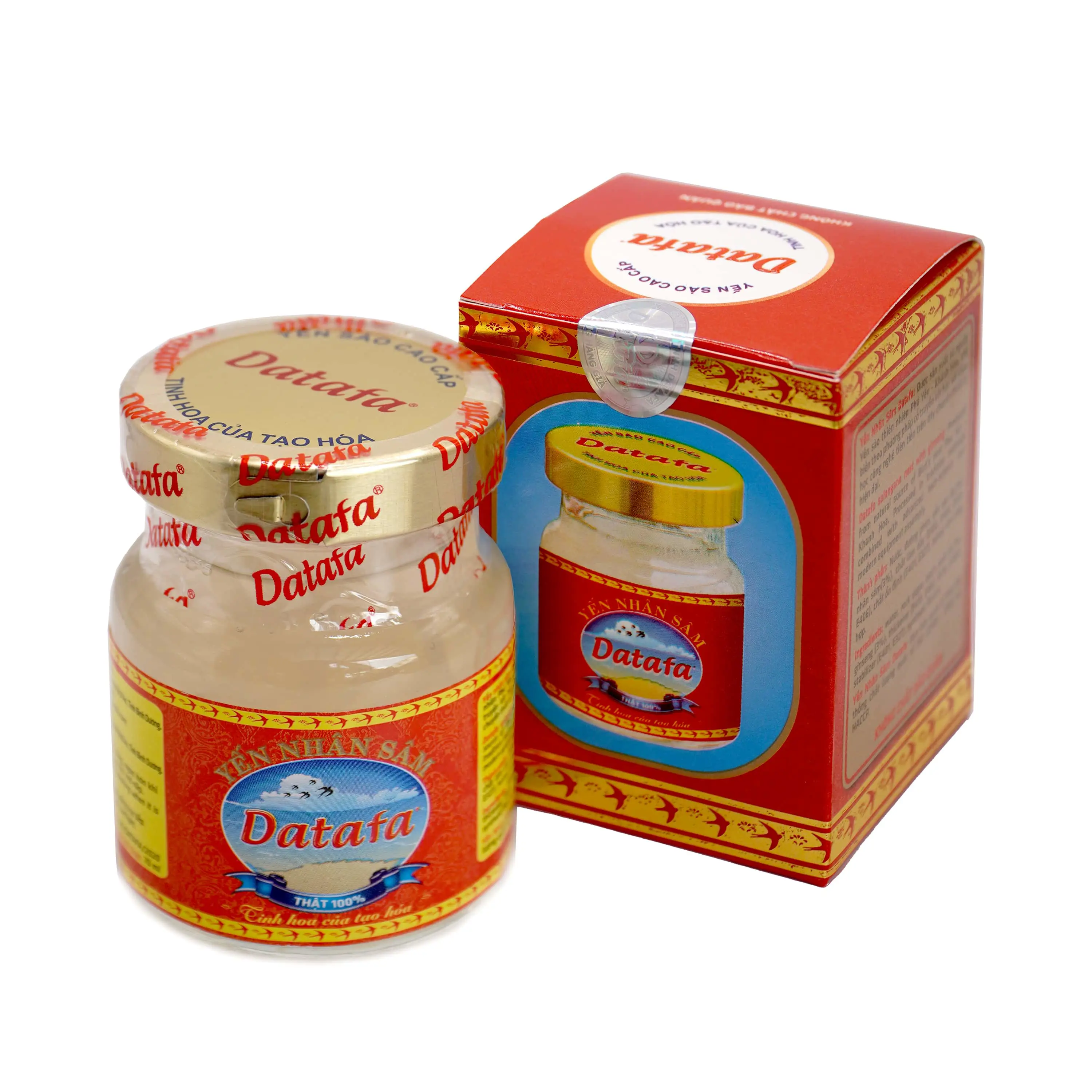 High Quality Nutritious DATAFA Bird's Nest with Ginseng Using For Drinking ISO HACCP Certification Made In Vietnam Manufacturer 3