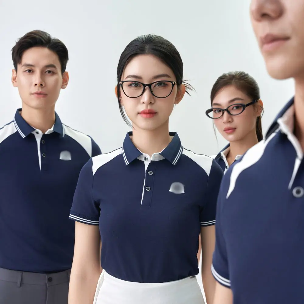 Elegant Polo Uniform Shirts Wiht Prime Cotton A Blend of Fashion, Professionalism for Businesses Seeking Stylish Custom Apparel 6