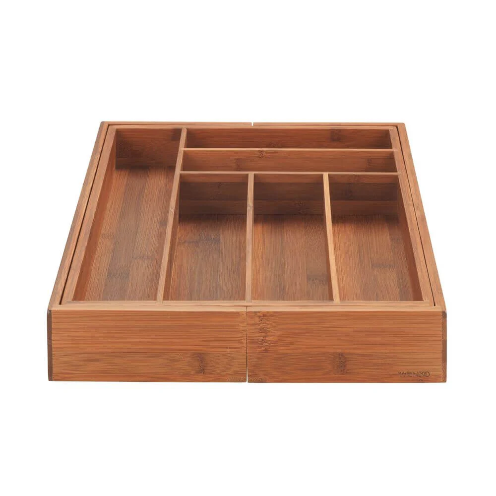 Expandable Cutlery Tray Bamboo Household items made from bamboo laminated safe for health and aesthetically pleasing, wholesale. 4
