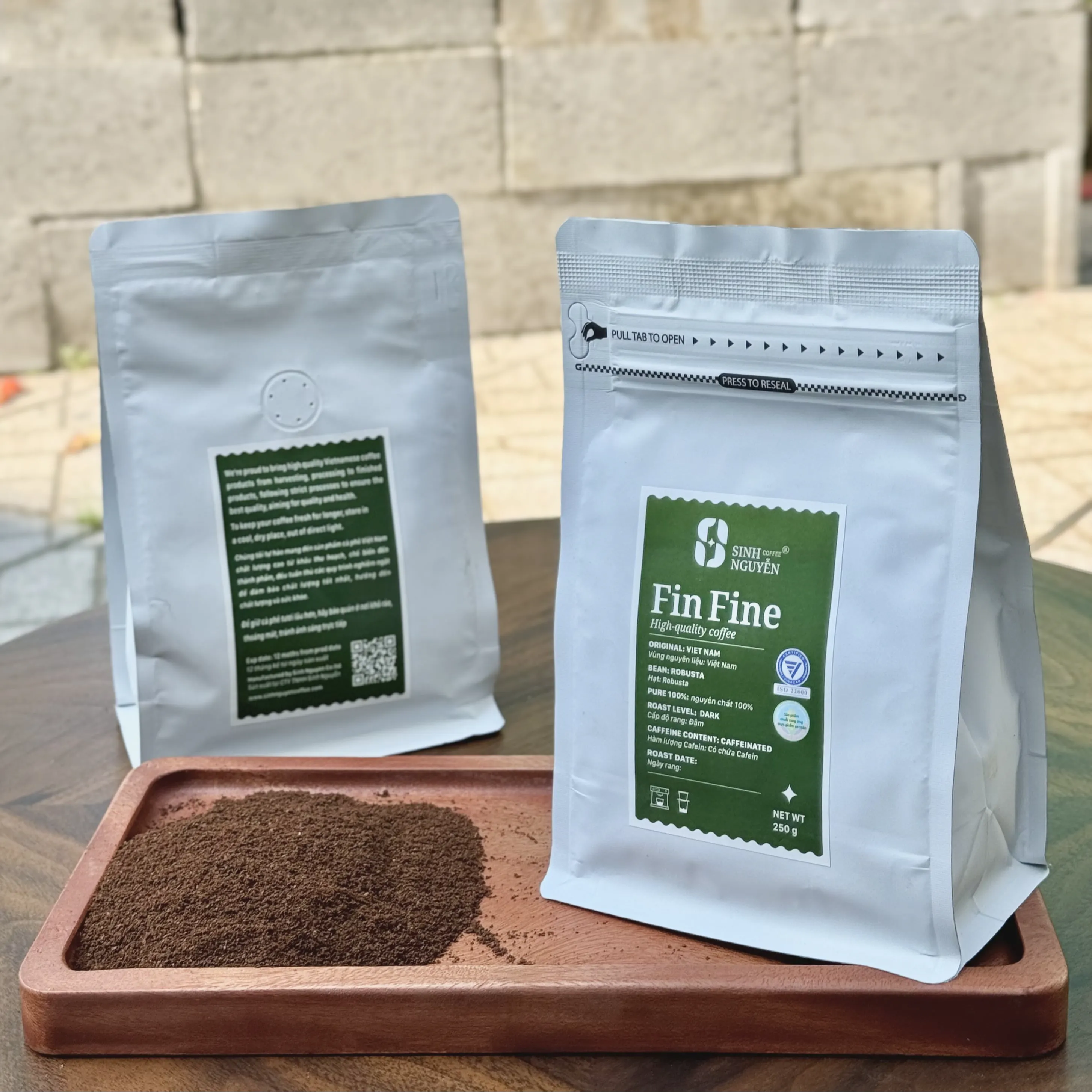 Experience the rich flavors of vietnam with Premium Vietnamese Robusta Dark Roast Coffee Beans 7