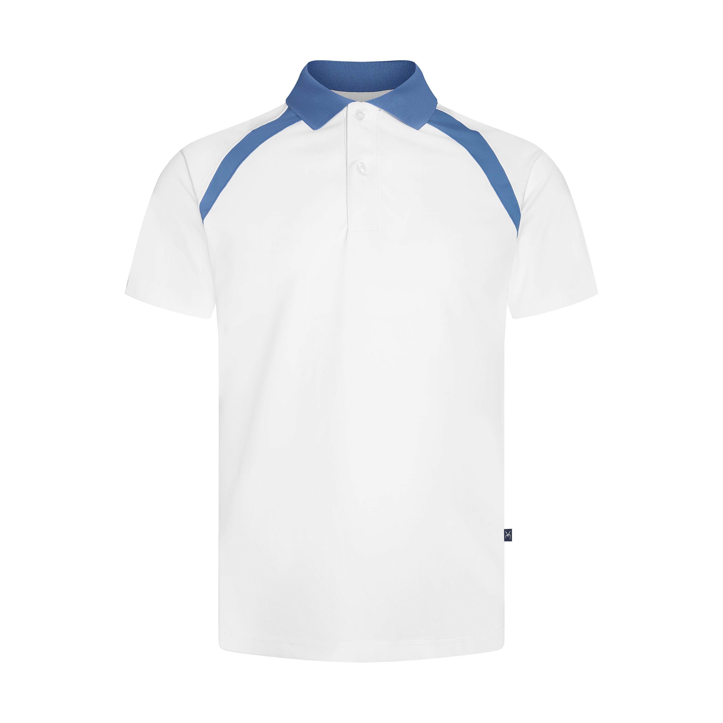 Sport Regular-Fit Polo Shirt with Contrast Curved Panels Down Raglans Front Men Polo Shirts New Arrival Polo Shirts For Men 5