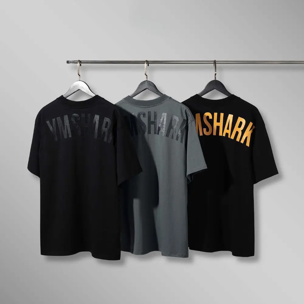 Factory Price Gym Clothes Men Oversized T-shirt OEM ODM Cotton Slim Fit Customization From Vietnam Manufacturer Fast Delivery 5