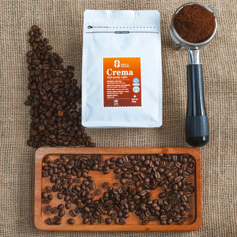Factory Price Wholesale Roasted Coffee Powder High Quality Machine Coffee Chocolate Taste Made In Vietnam Manufacturer OEM ODM 3