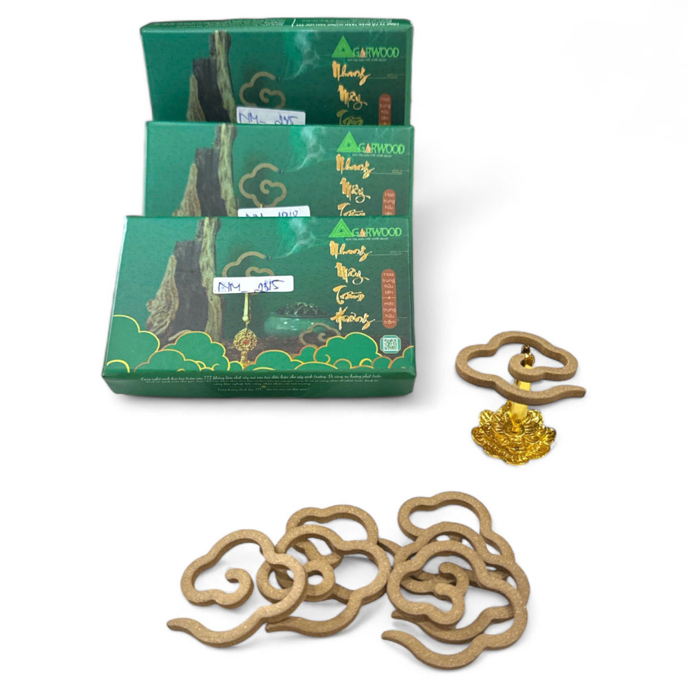 Fast Delivery Cloud Shape Agarwood Incense For Wholesale Competitive Price Organic Packed In Carton Vietnam OBM Manufacturer 5