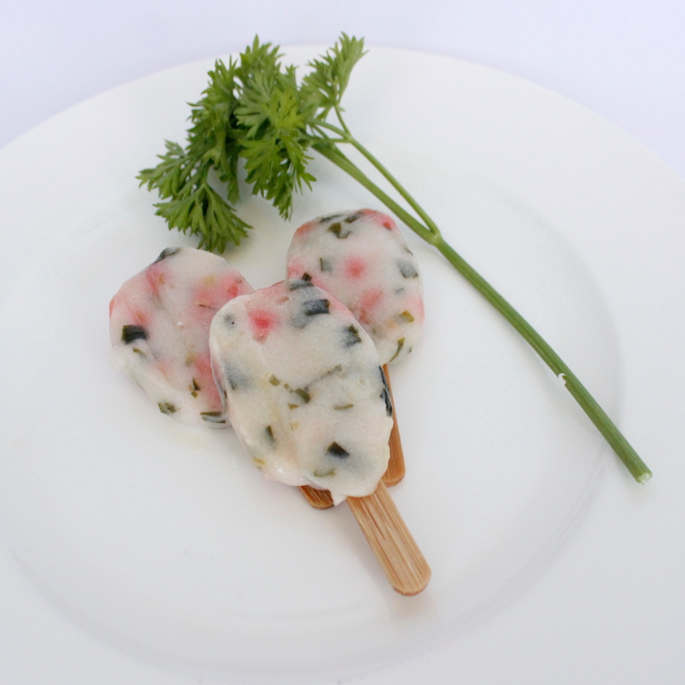 Special Item Skewered Tempura Fish Mixed With Green Onion And Ginger Keep Frozen For All Ages Haccp Vacuum Pack Manufacturer 2