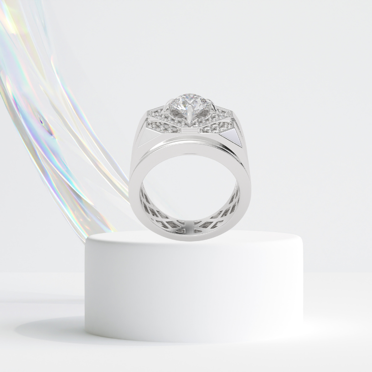 Fine Jewelry Rings High Quality Polished Silver Perfection For Men Ruby Customized Packaging Vietnam Manufacturer 1
