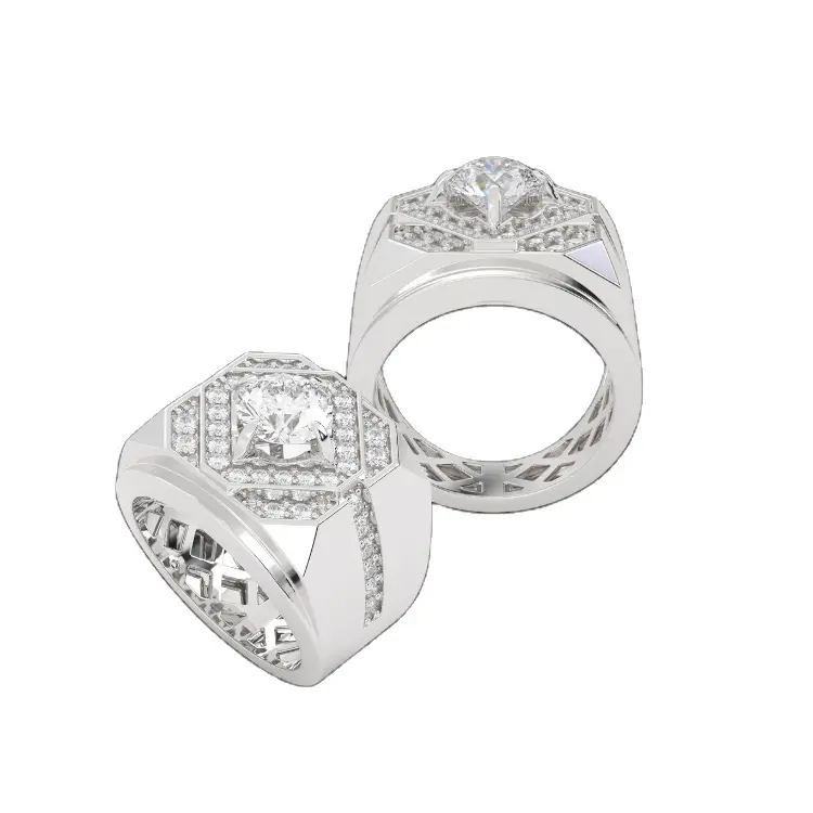 Fine Jewelry Rings Reasonable Price Graceful Silver Craftsmanship For Men Ruby Custom Size Made In Vietnam Manufacturer 1