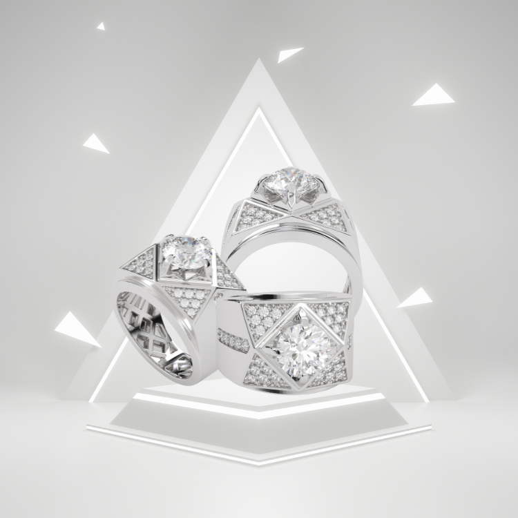 Fine Jewelry Rings Trendy 925 Sterling Silver  8A Zircon For Men Ruby Custom Design From Vietnam Manufacturer 4