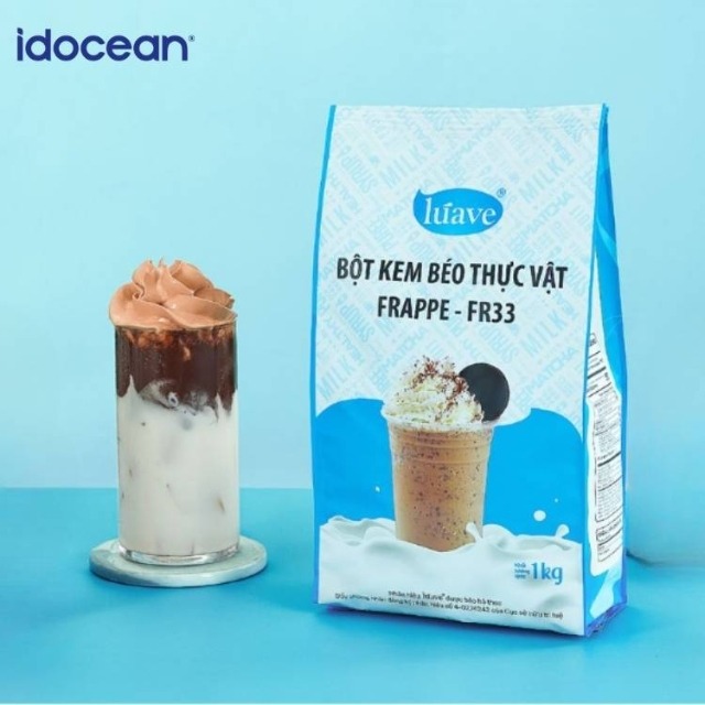 Frappe Powder FR33 For Smoothies and Ice-Blended Drinks Prevents Stratification, Rich Milk Flavor,Anti-Separation,Trans Fat Free 8