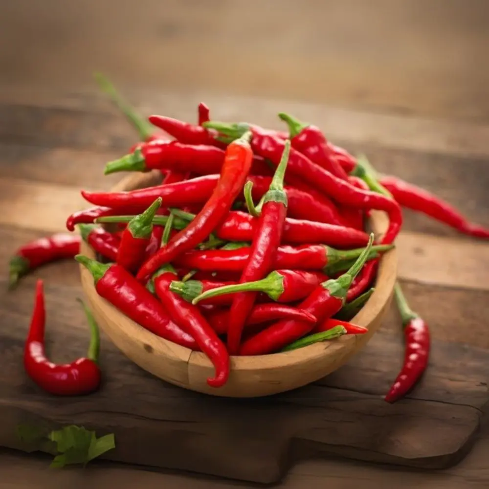 Fresh Chili Peppers - Nutrient-Rich Spice for Flavor Enhancement | Packed with Vitamins, Protein & Fiber for Healthy Dishes 2