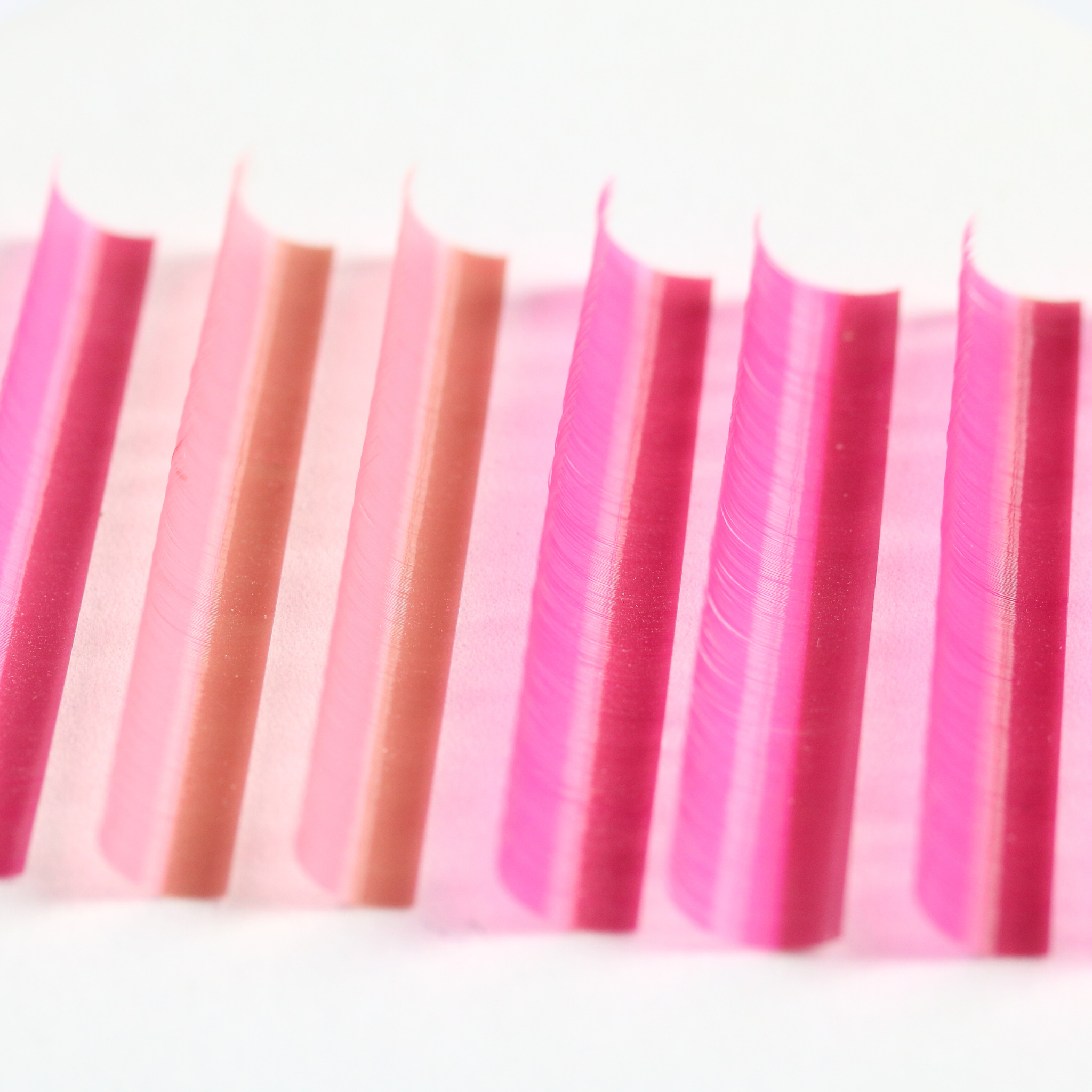 Good Factory Price Color Cashmere Lash Extensions Customized Packaging As Request Eyelash Extensions  12- 16 rows Mix Length 6